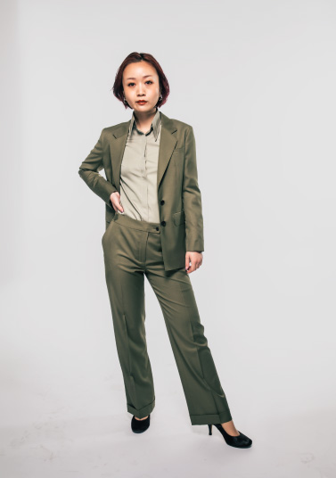 ピスタチオ・グリーン・ソリッド