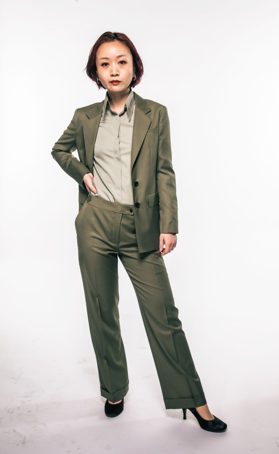 ピスタチオ・グリーン・ソリッド