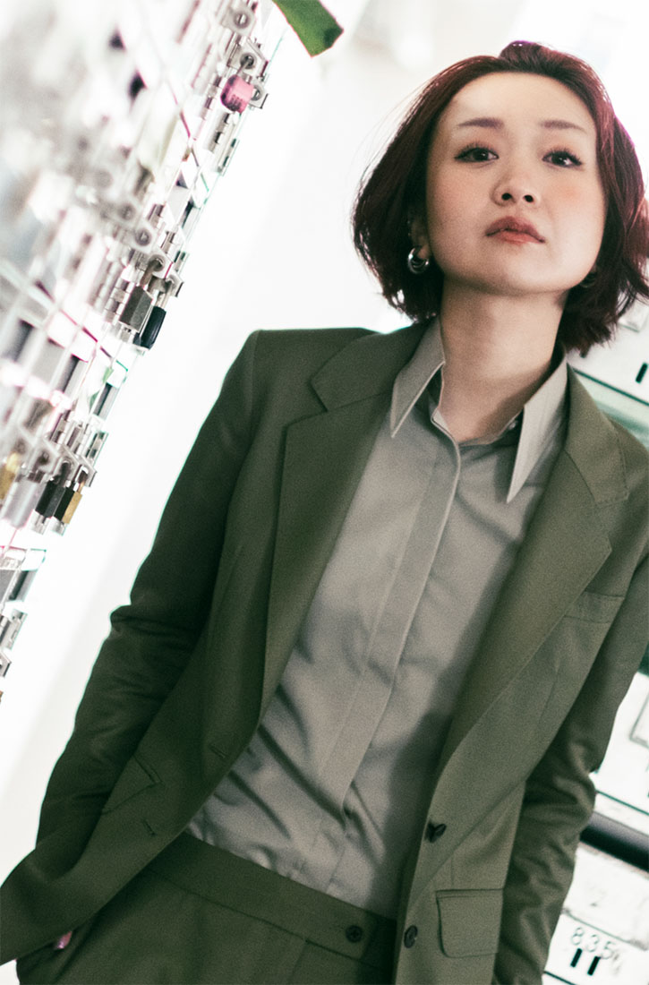 ピスタチオ・グリーン・ソリッド