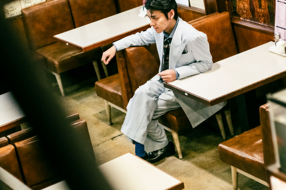 シアサッカー・ストライプ