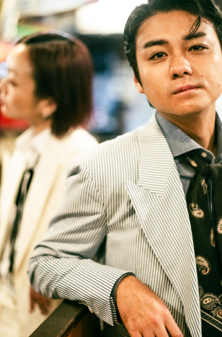 シアサッカー・ストライプ