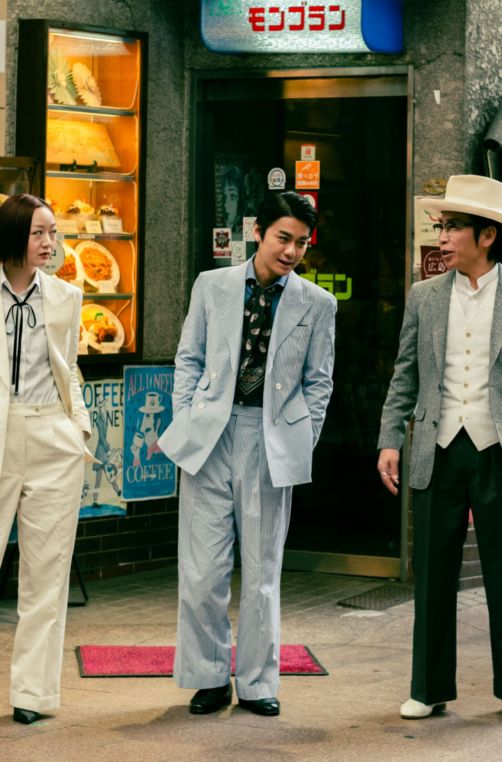 シアサッカー・ストライプ